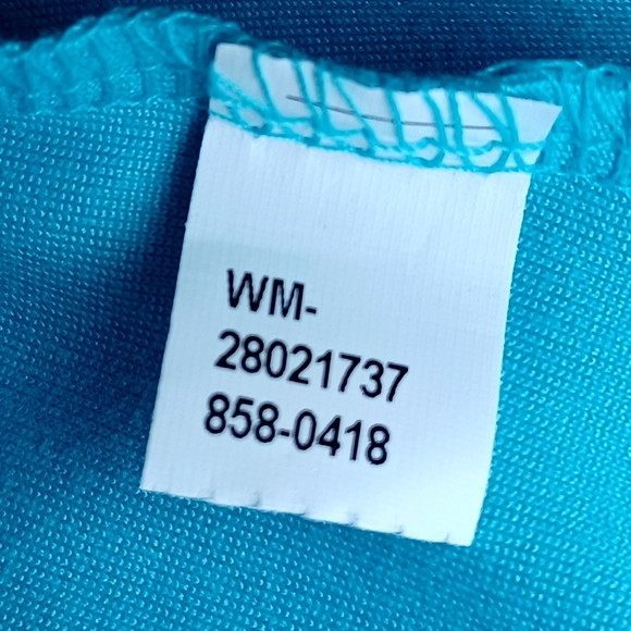 No Boundaries Scoop Tank Top  Sleeveless Women Neptune Blue Medium (7-9) - Picture 6 of 7